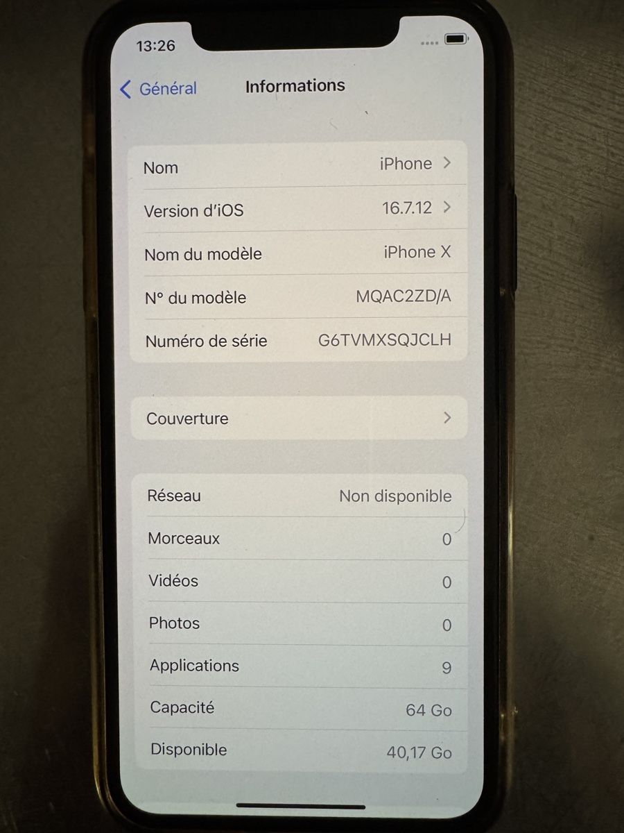 Apple Telefoni cellulari / Smartphones: iPhone X – Usato da Peseux venduto da ola_psb6 2