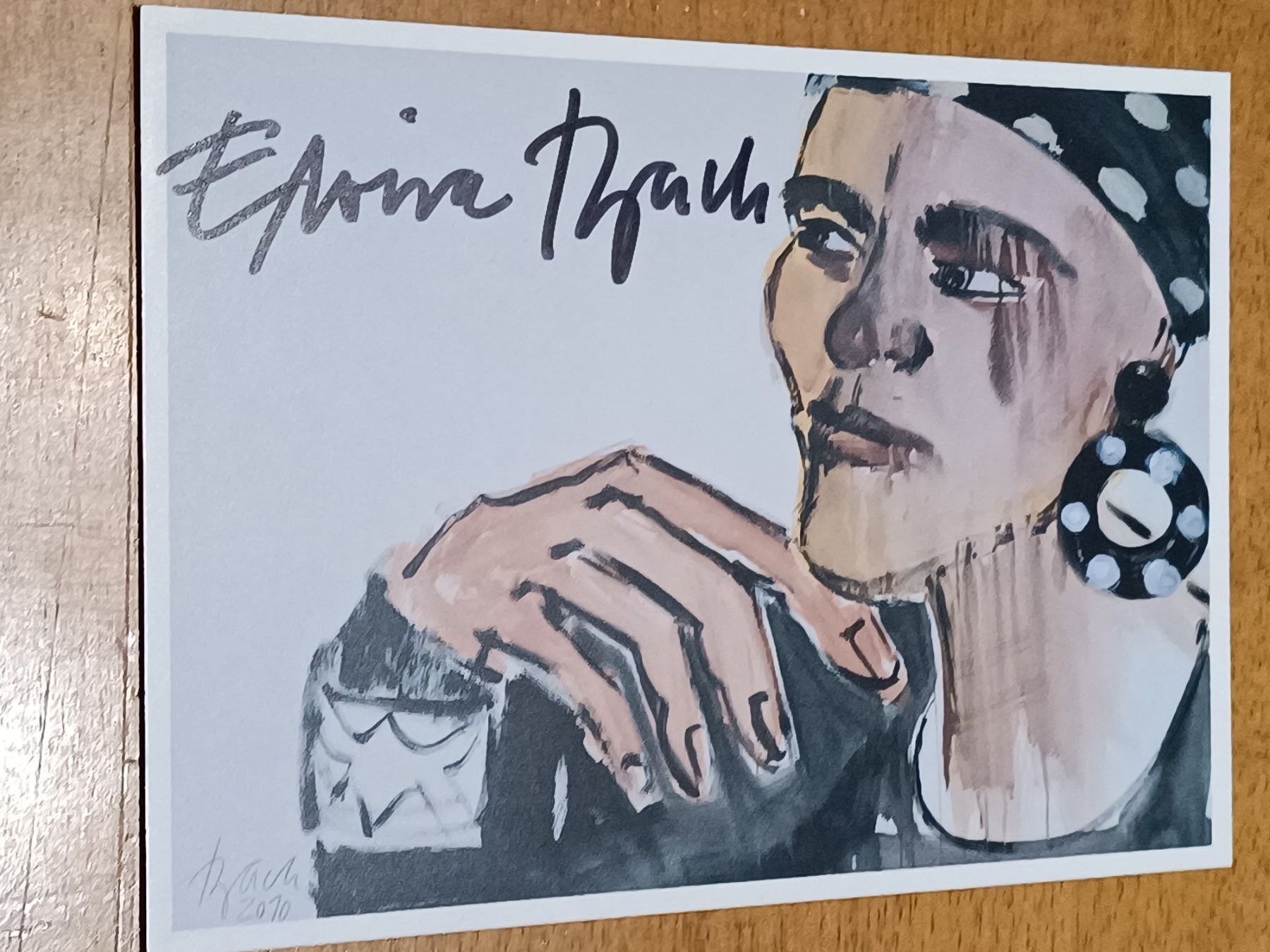 Autographes: Elvira Bach - handsigniert – D'occasion à Menziken par Autogramme
