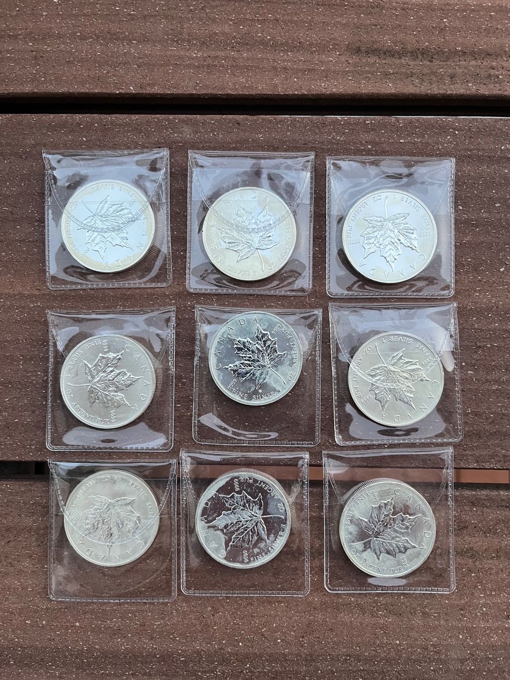 Toutes les monnaies: 9 Unzen Maple Leaf Feinsilber – D'occasion à Arbon par luk_h2cc 1