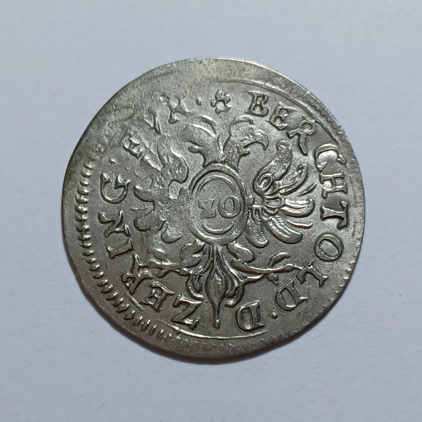 Alle Münzen: 20 Kreuzer 1659 Bern HMZ 2-194c – Gebraucht aus Pfäffikon ZH von Schweizer_Muenzen 1