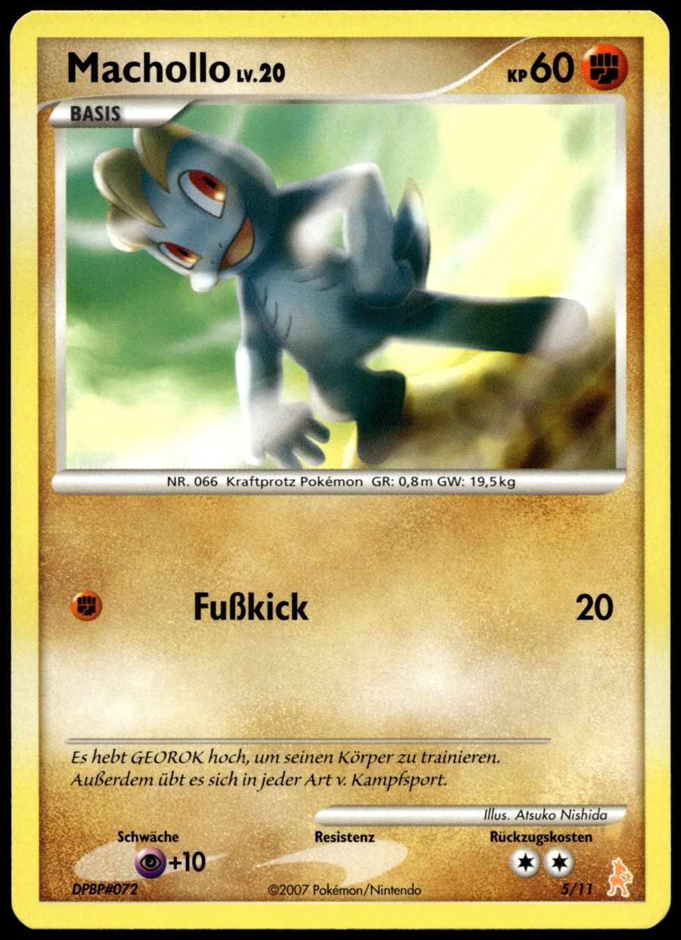 Pokémon Carte collezionabili: Machollo 5/11 Pokémon EX Trainer Kit Lucario – Nuovo (secondo la descrizione) da Uster venduto da Madame_Cards