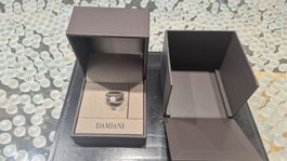 Damiani Ring Weissgold mit Diamant Grösse 56 mit Box 