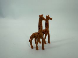 2 Giraffen Figuren/ Spielzeug
