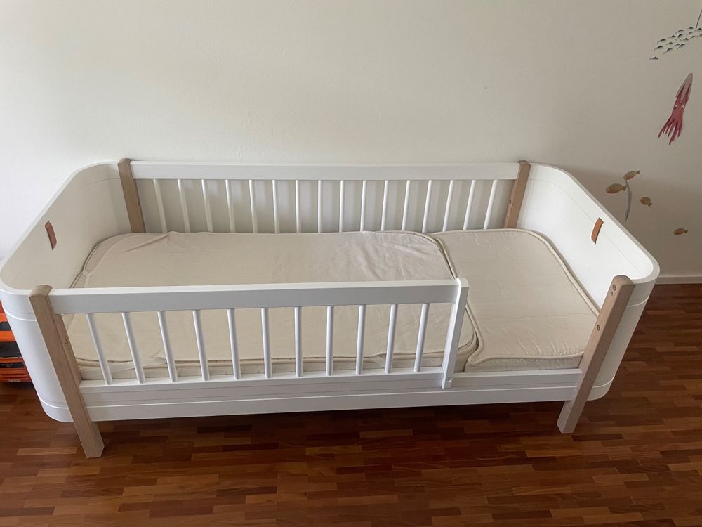 Oliver furniture wood mini+, inkl Umbauset Juniorbett weiß Kaufen auf
