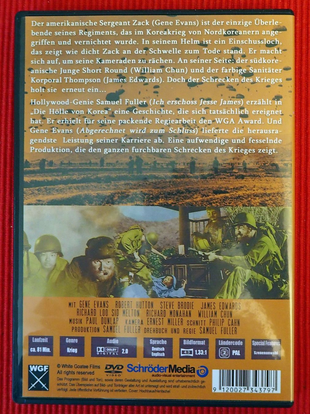 Tutti i DVDs: Die Hölle von Korea / Gene Evans – Usato da Chur venduto da big_5zx8 1