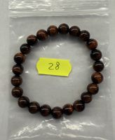 Neues Tigerauge Armband, elastisch, Naturstein.