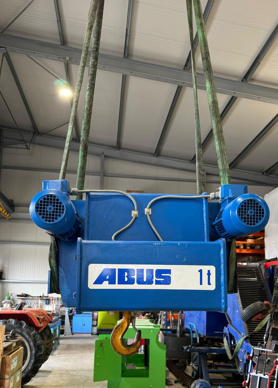 Gru: Kran Abus Kranwinde 1t – Usato da Schönholzerswilen venduto da LemmTec_GmbH 2