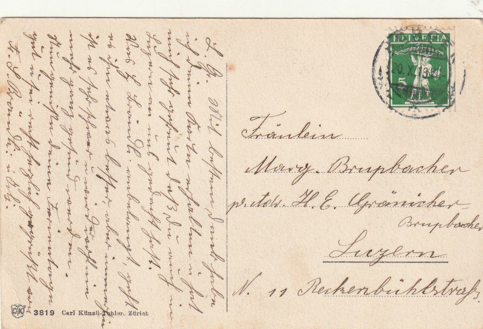 Cartoline postali: Horgen – Usato da Rorschacherberg venduto da fratovi2 1