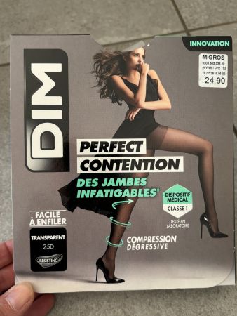 Collant DIM Perfect Contention Taille 3 neuf renforcé L