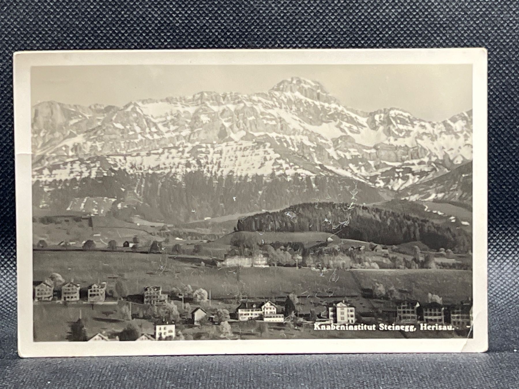 Cartoline postali: Knabeninstitut Steinegg, Herisau – Usato da Widnau venduto da Brusi9