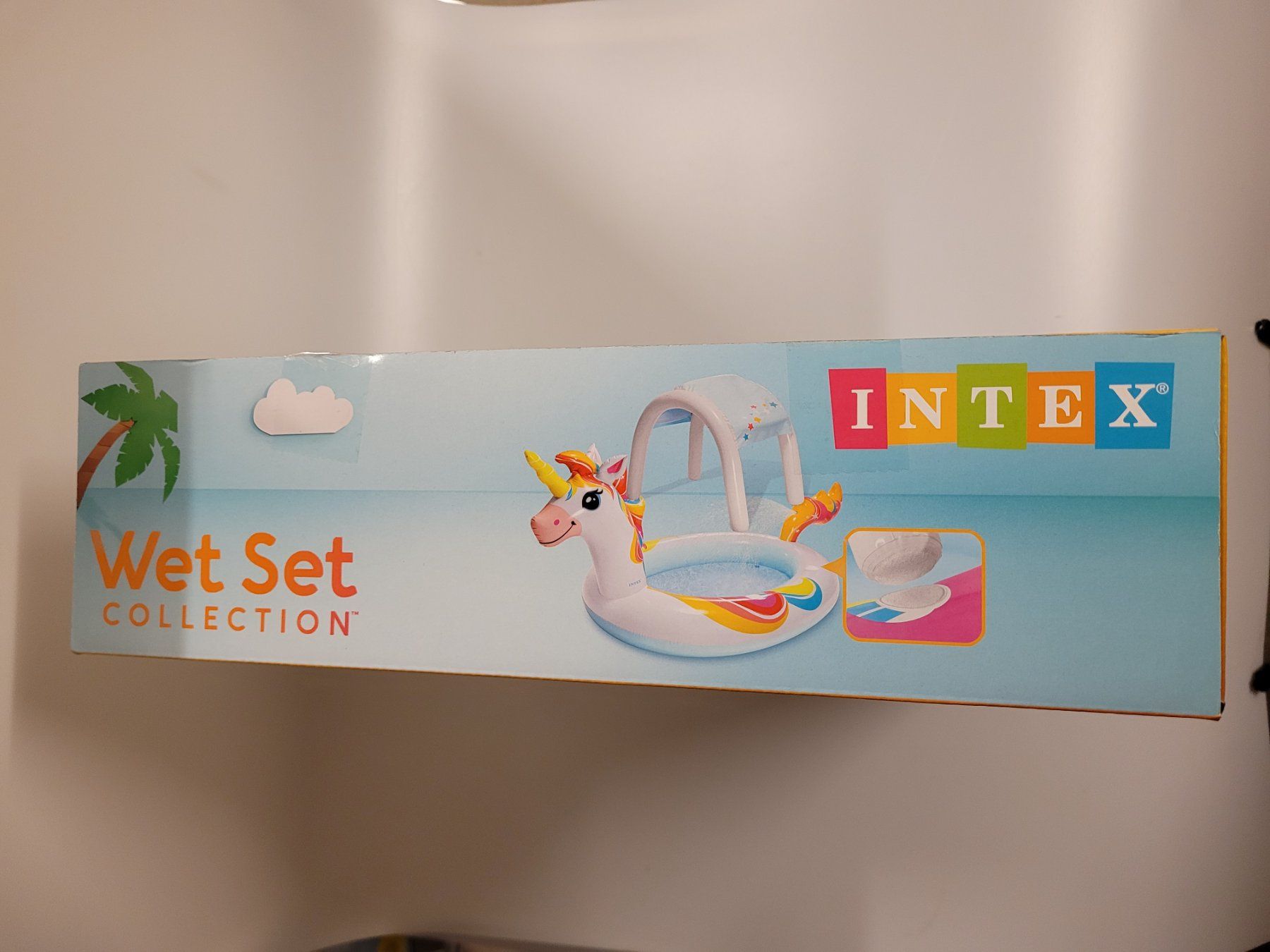 Intex Schwimmbad: Kinderpool Einhorn mit Wassersprüher Ab 2 Jahren – Neu und originalverpackt aus Oberuzwil von aseinkaufswelt 2