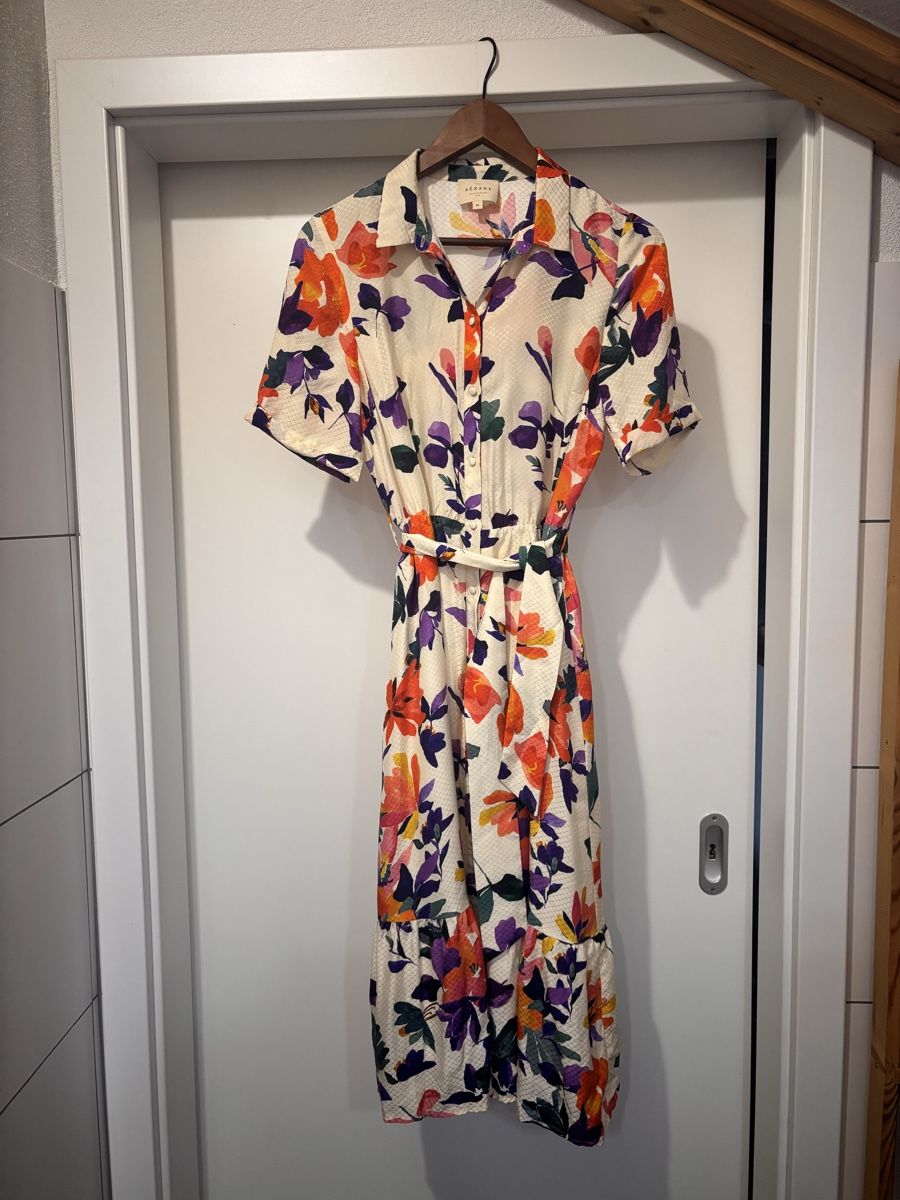 Sezane Kleider: Sézane Robe 100% Soie 36 – Gebraucht aus Constantine von boukledor