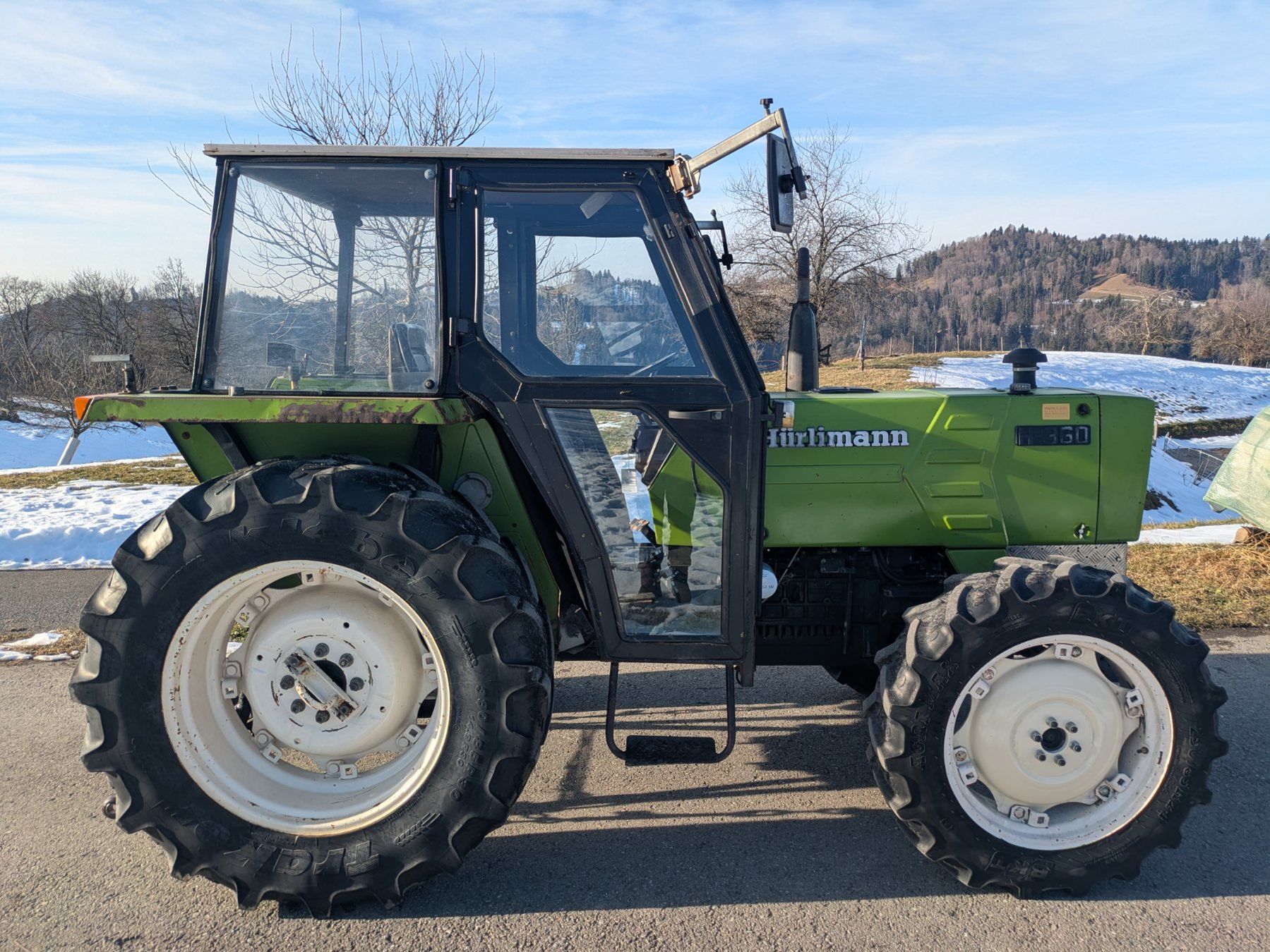 Hürlimann Trattori: Hürlimann H360 – Usato da Schmidrüti venduto da triggi 2