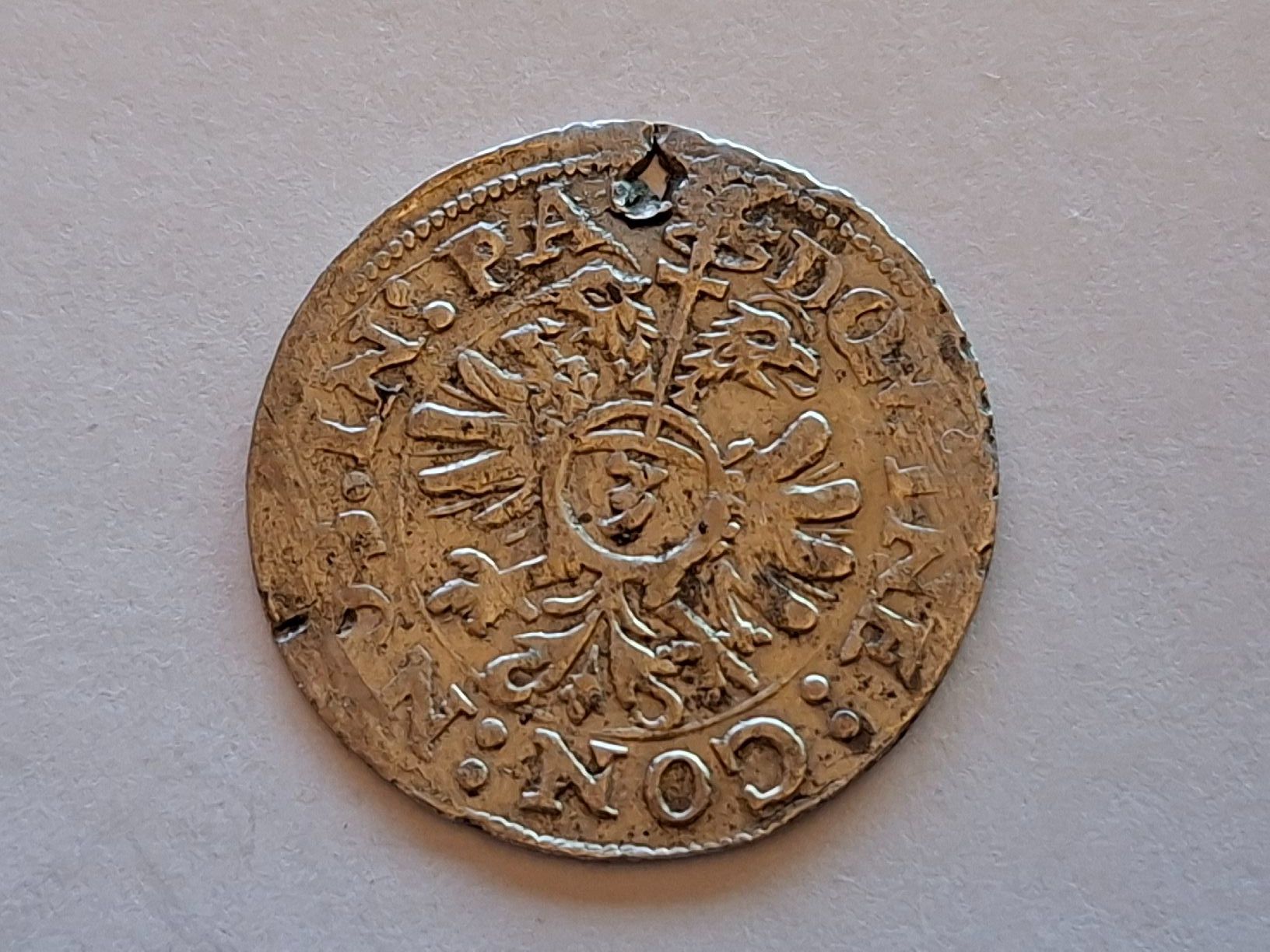 Alle Münzen: ZUG 1 Groschen 1602 mit Loch – Gebraucht aus Pfungen von Aguti77 1