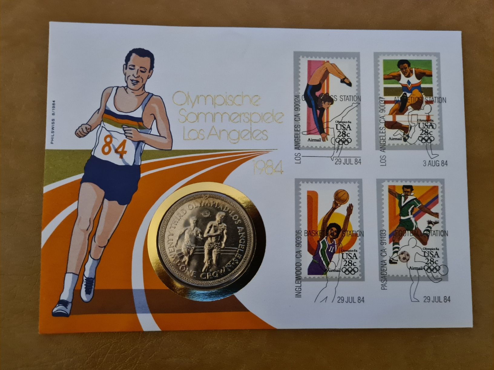 Tutti le monete: Numisbrief Olympische Sommerspiele – Nuovo (secondo la descrizione) da Bülach venduto da Recherchieren