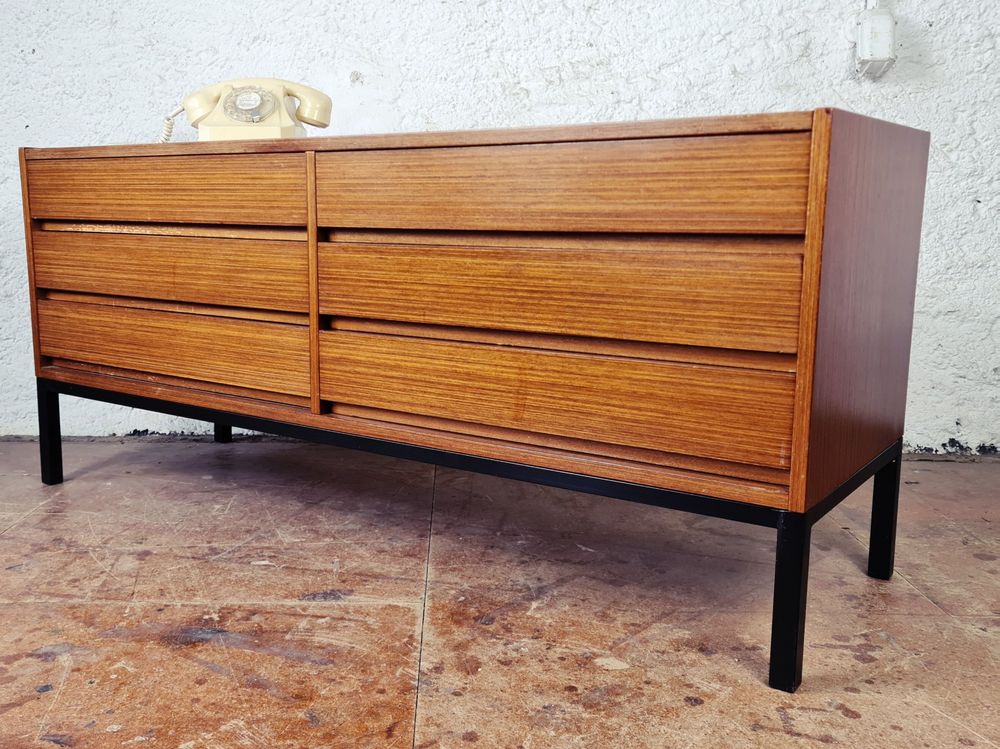 Mid-Century Vintage Kommode Sideboard Schubladenmöbel (Gebraucht) in ...