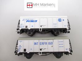 Liliput 2x DB Interfrigo DC/GS H0 Deutsche Bahn Gleichstrom