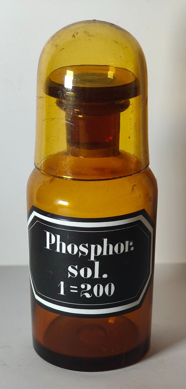 Accessori da laboratorio: Apothekerflasche Phosphor. Um 1920 14cm – Usato da Monthey venduto da 19_karen_84
