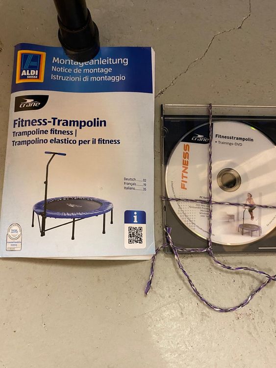 Crane Fitness-Trampolin, neuwertiger Zustand 2