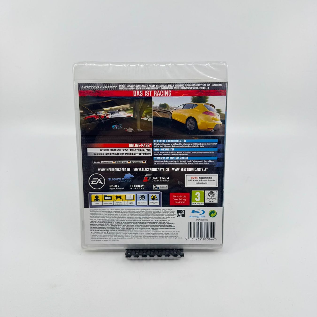 Spiele: Shift Unleashed 2 (PS3) SEALED – Neu und originalverpackt aus Herisau von Seyashop1 1