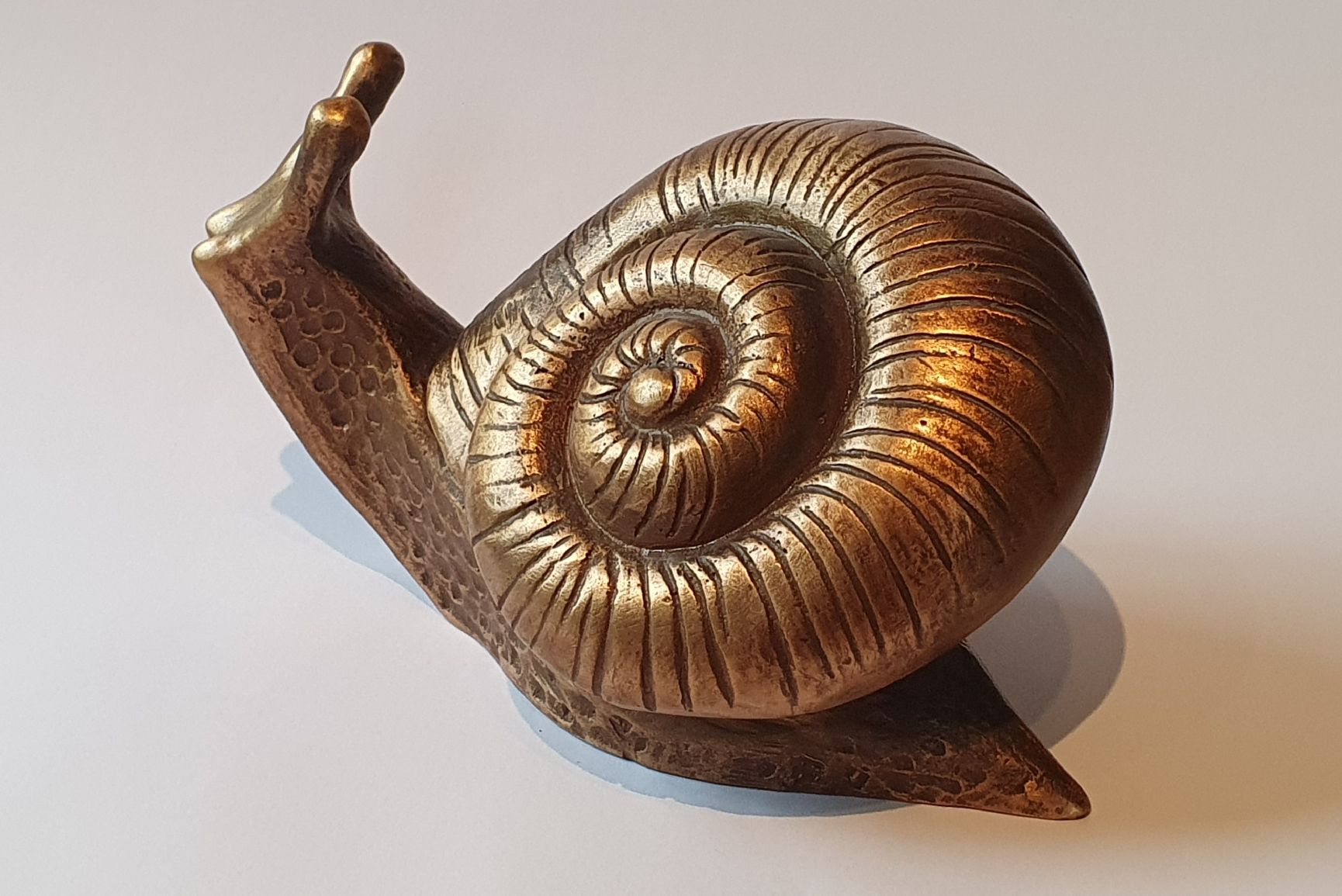 Alle Dekorationen: grosse Schnecke vollplastisch aus Bronzeguss – Neu und originalverpackt aus Dürnten von stefanverkauft 4