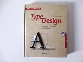 Type Design, Buch zum Thema Typo (plus CD mit vielen Fonts)