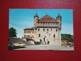 Lausanne Chateau altes Auto 1952 (93)