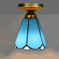 Plafonnier  style Tiffany en vitrail salon, cuisine,chambre