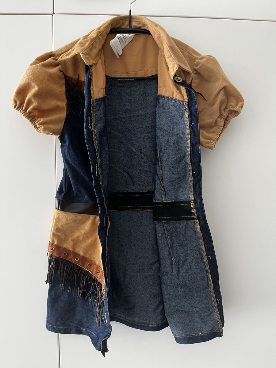 Costumi: Karneval Western Hemd Kleid Gr.164 – Usato da Basel venduto da Lila11 2