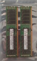 2 x 32GB (2 Module) = 64GB 2400/DDR4 Registered RAM Samsung