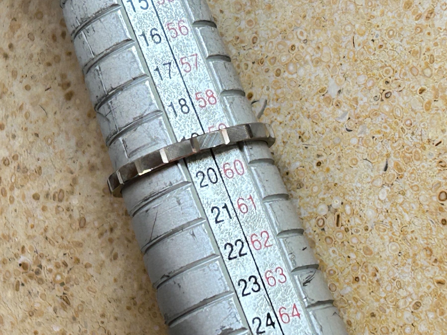 Ringe: Silberring "PARTS" schlicht (52/50) – Gebraucht aus Dittingen von Bellevista 6