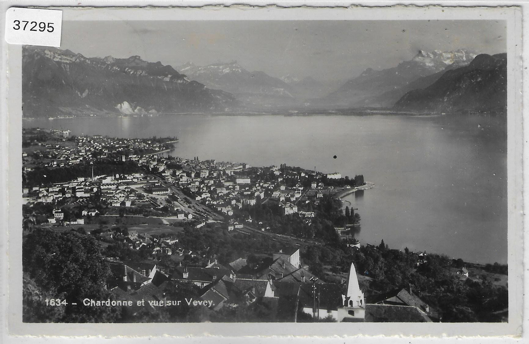 Cartoline postali: Chartonne et vue sur Vevey – Usato da Ettingen venduto da Kartenplanet