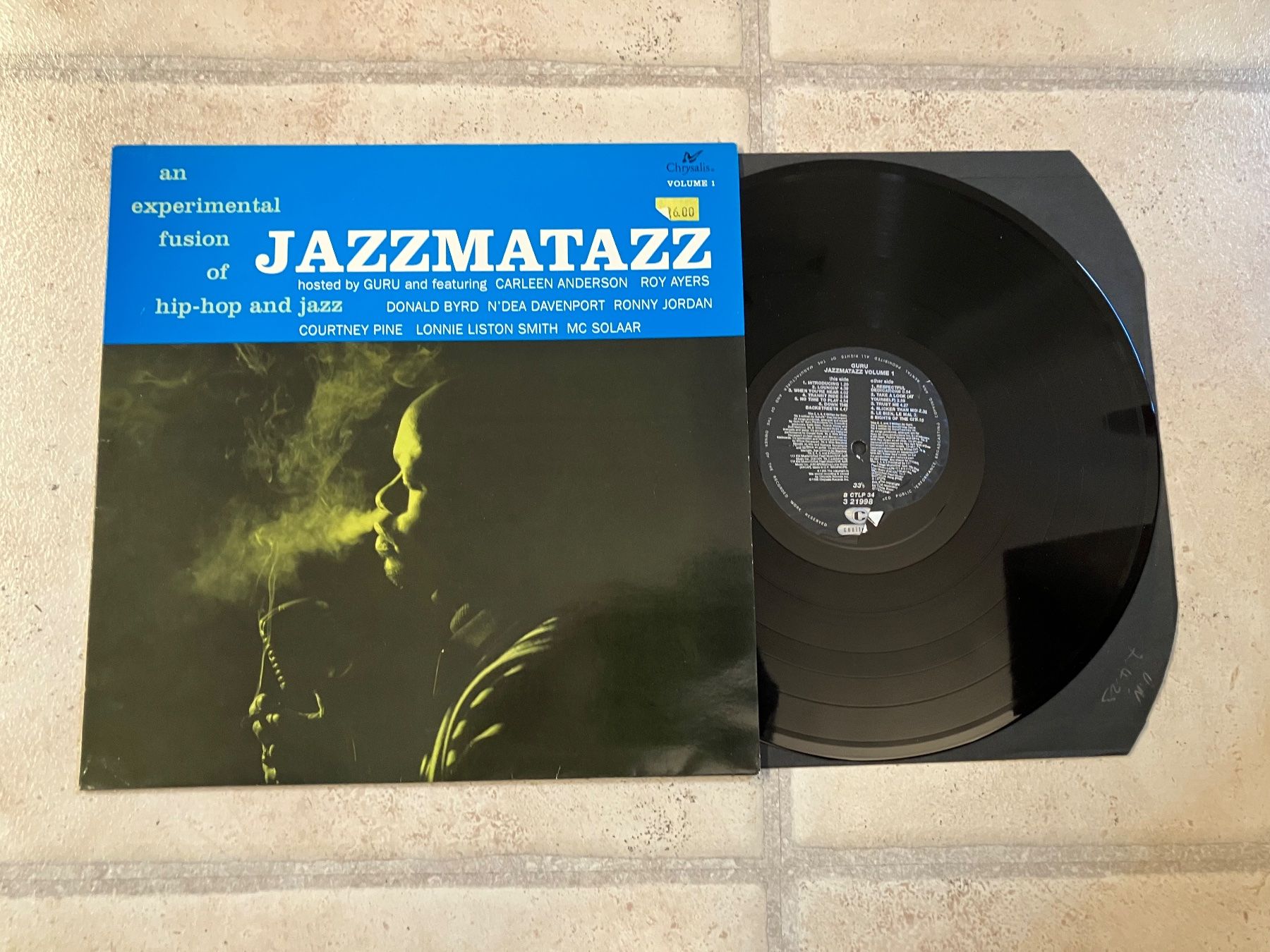 Dischi in vinile: Jazzmatazz by Guru Volume 1, LP Jazz – Usato da Widen venduto da DexterGordon