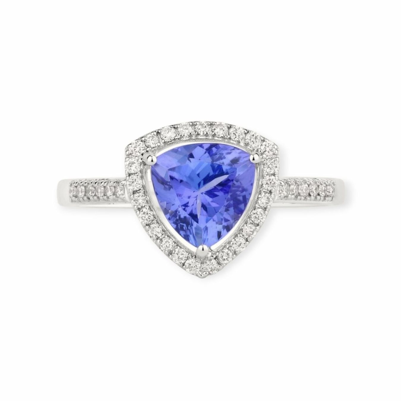 Anelli: Tansanit-Ring 14k Weissgold 1,46ct – Nuovo e nell'imballaggio originale da Illnau venduto da Juwelier_Mahler_GmbH