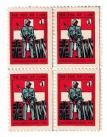 Soldaten Briefmarke