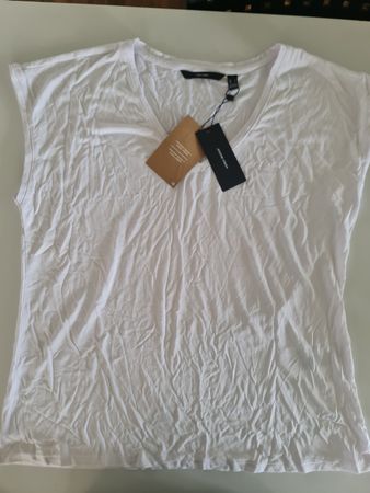 Vero Moda Shirt, weiss, Gr. L, Ideal für den Sommer!