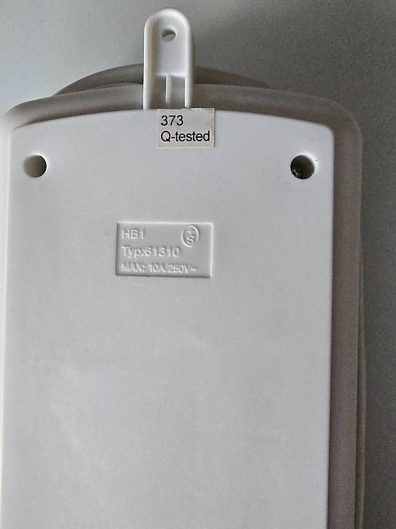 Stecker: Steckdosenleiste Power-Station 10fach Max Hauri – Gebraucht aus Thun von Umd 2