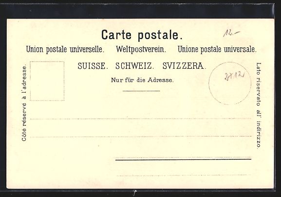 Ansichtskarten: Litho Luzern, Grösster Gletschertopf im – Gebraucht aus Berlin von bartko-reher 1