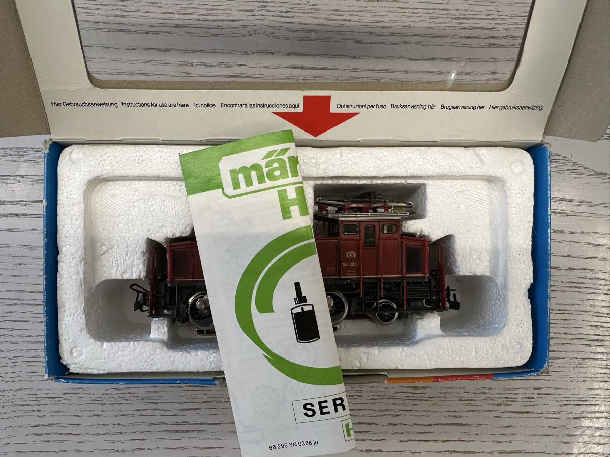Märklin Modellini di ferrovie: Märklin 3157 DB BR 160 – Usato da Lupsingen venduto da New-Haven 6