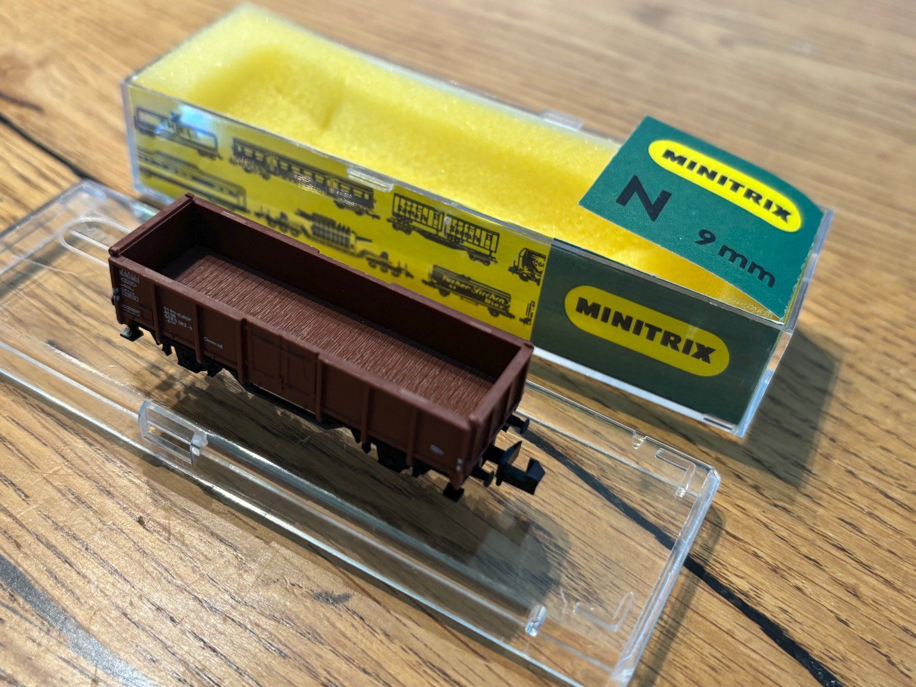 Modellini di ferrovie: e1676: Güterwagen (Spur N) – Nuovo (secondo la descrizione) da Birsfelden venduto da Birs_25 2