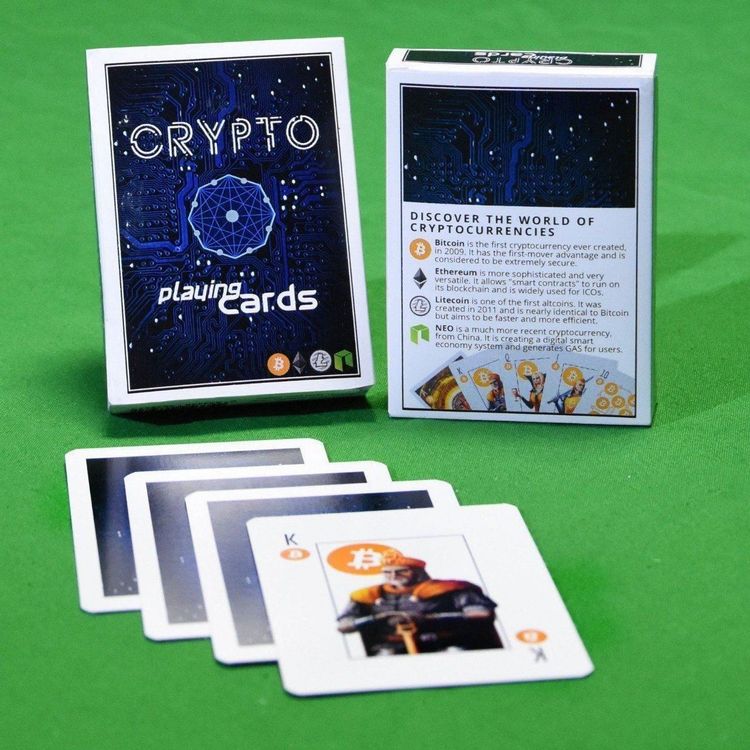 Bitcoin Kartenspiel (Kryptowahrung) 1