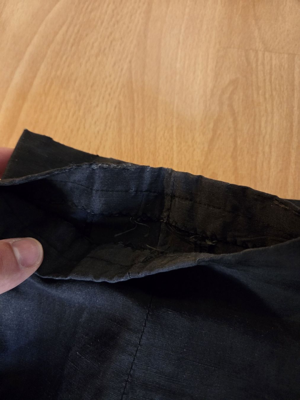 Pantaloni: pantalon Hermès en soie et lin – Usato da Biel/Bienne venduto da Totalkelly 7