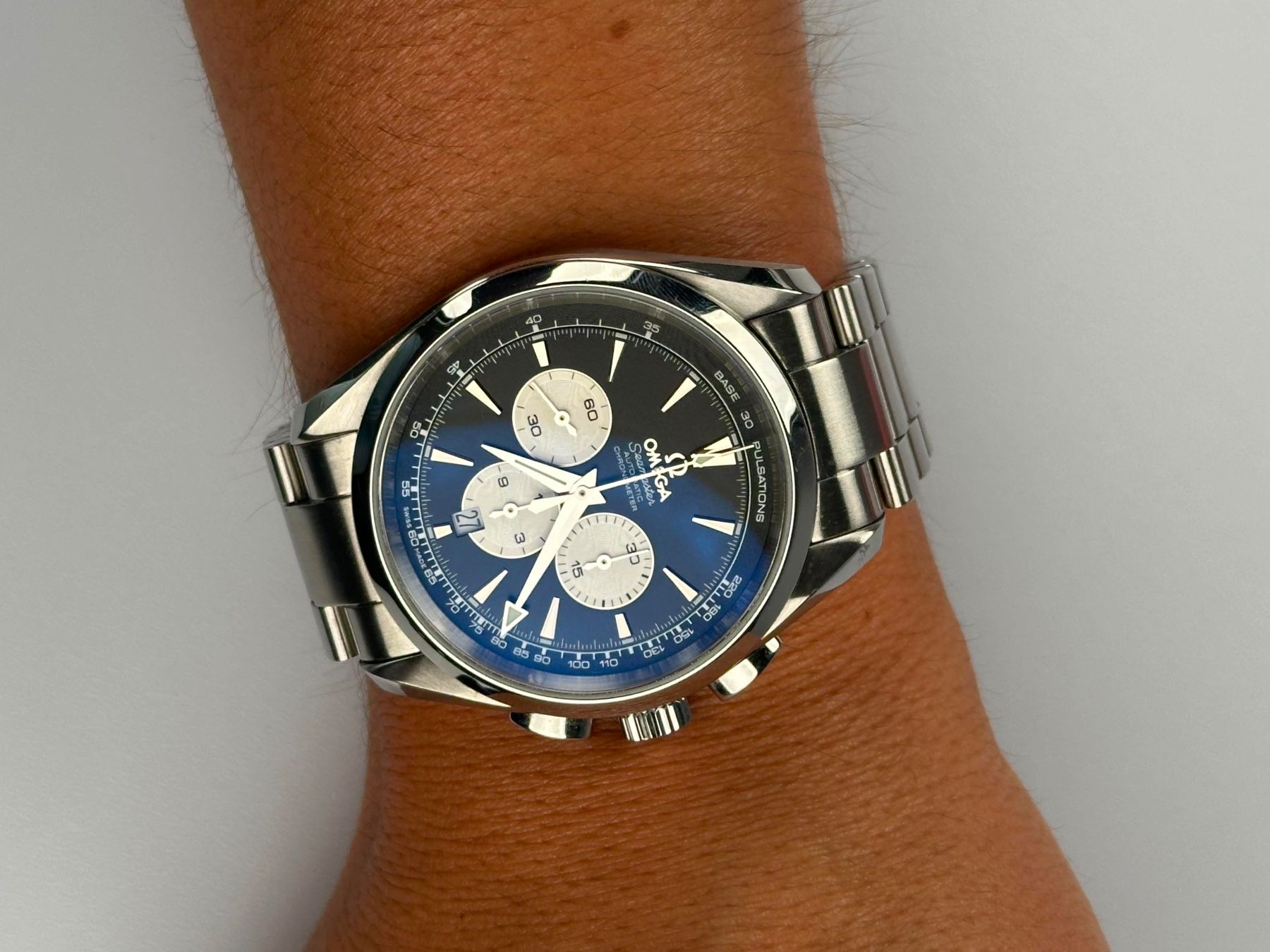 Omega Orologi: Omega Seamaster Aqua Terra 42.2mm Ref. 221.10.42.40.01.002 – Usato da St. Gallen venduto da TrokulWatches 5