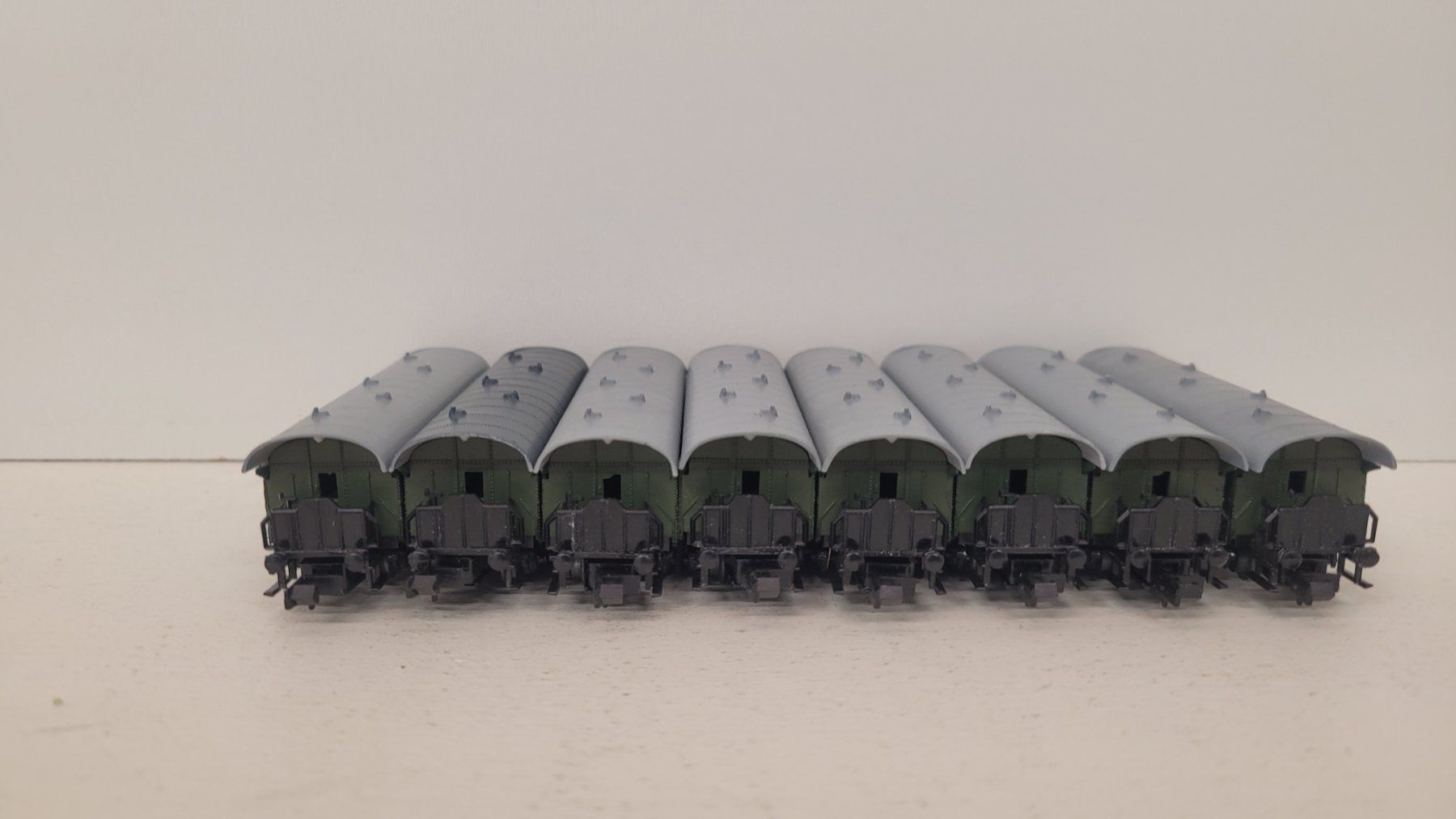Piko Trains électriques: Spur N 8 teiliges Donnerbüchsenwagenset – D'occasion à Büsserach par ModellbahnDepot 4