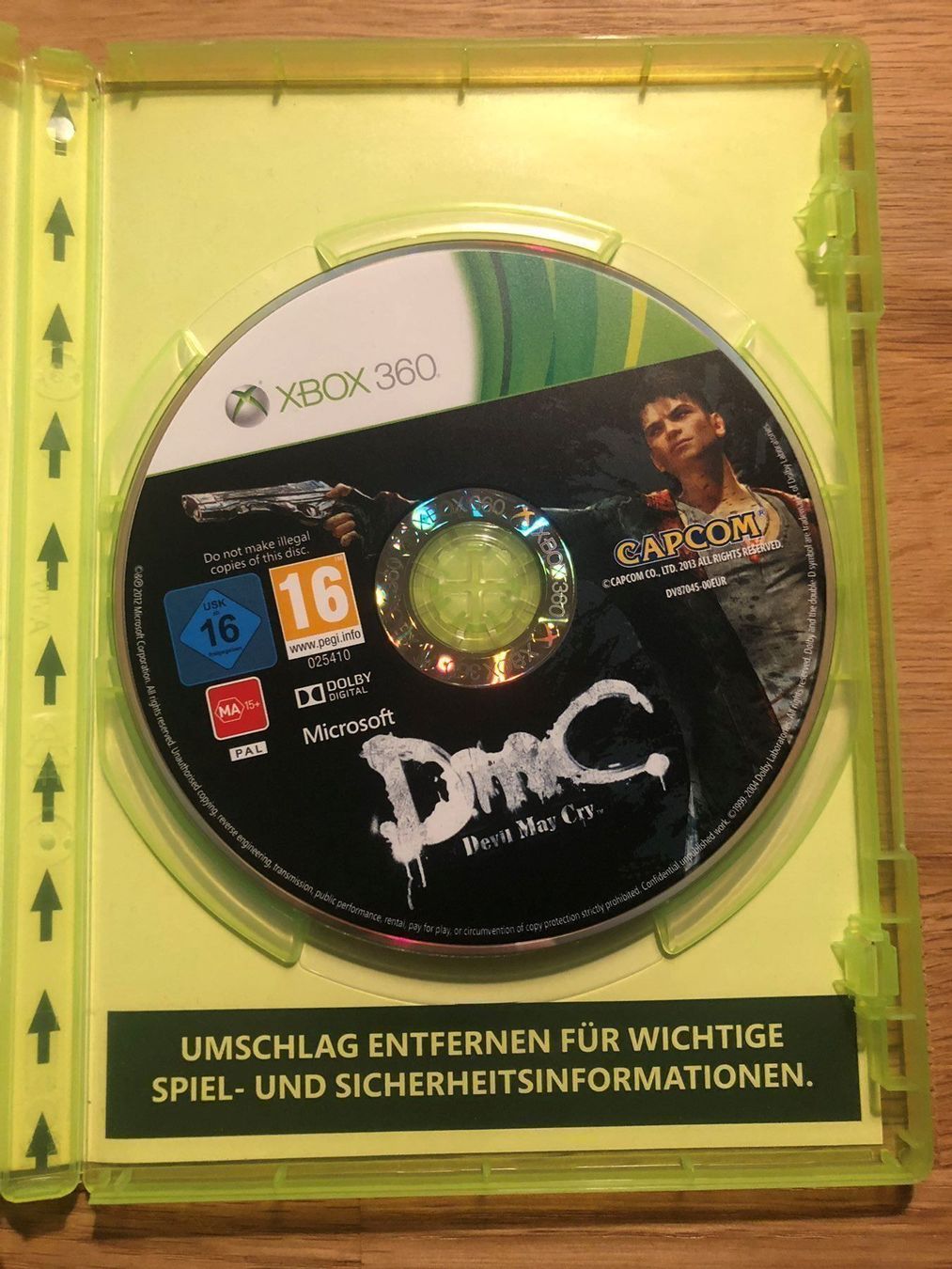 Microsoft Giochi: DMC Devil May Cry für Xbox 360 – Usato da Kestenholz venduto da Dickies09 2