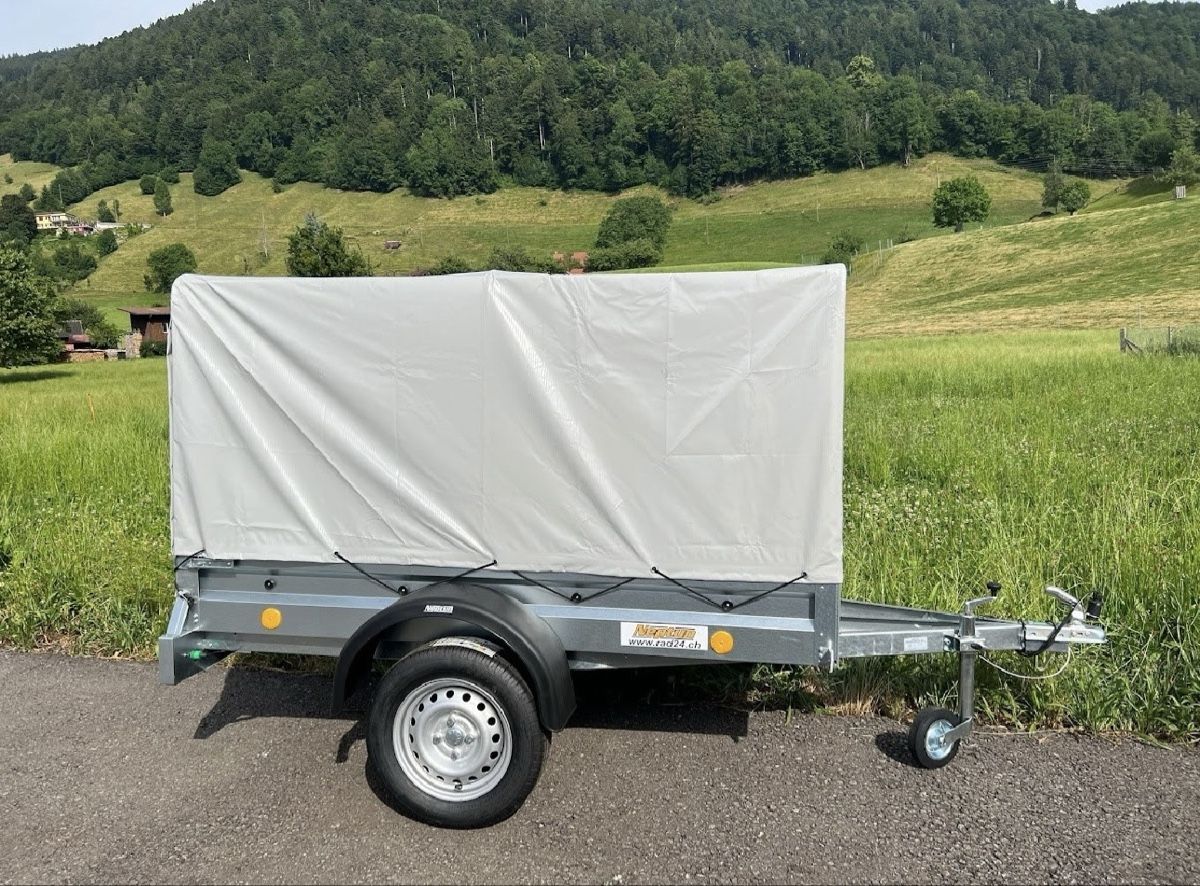 Neptun Rimorchi: Neuer Anhänger mit Blache - NEU !! – Nuovo e nell'imballaggio originale da Schaanwald venduto da Super113 2