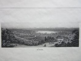 ZÜRICH AQUATINTA
