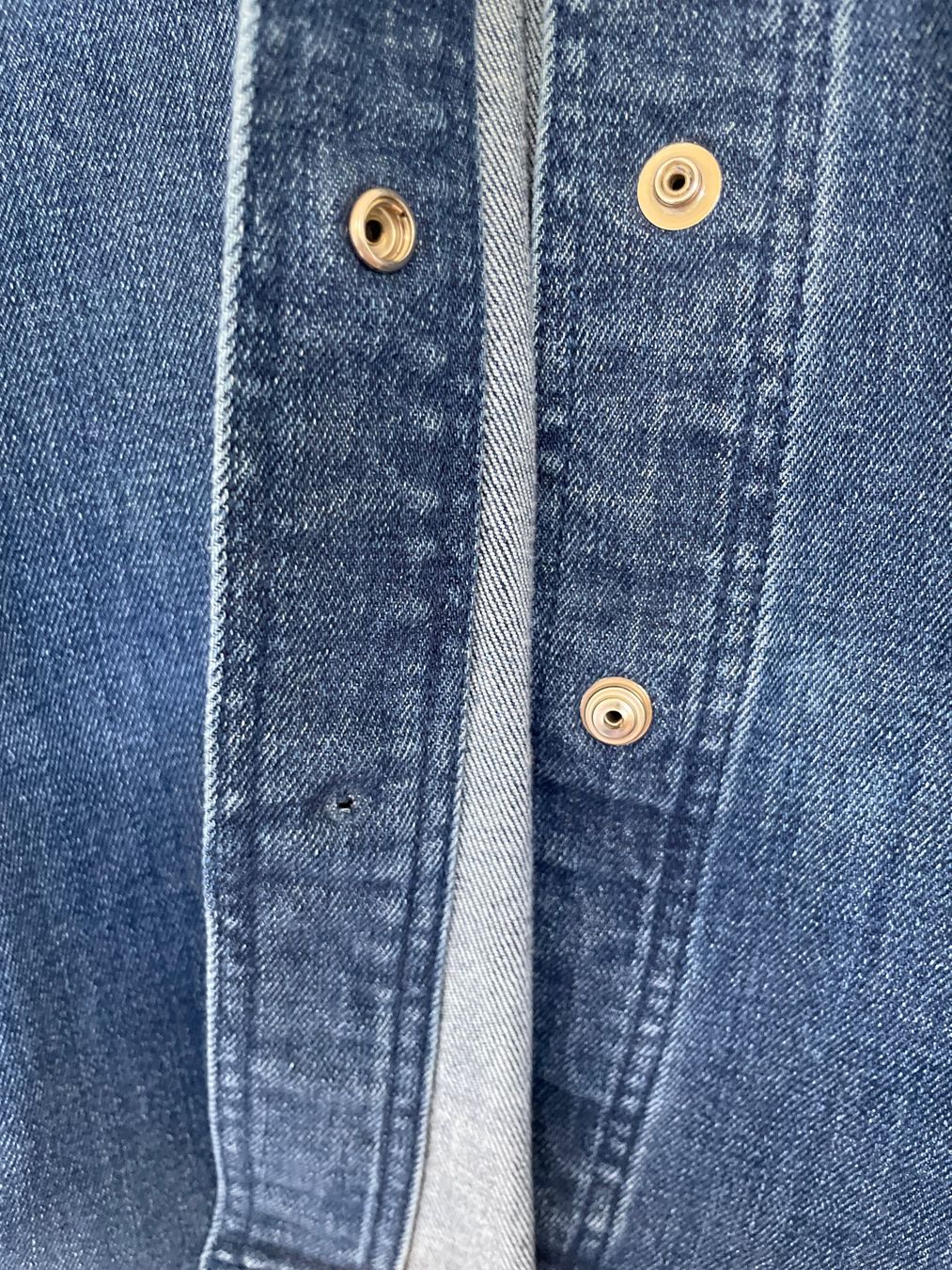 Chloé Camicette: Jeanshemd Chloé blau Denim Langarm – Usato da Buchs SG venduto da VintageHomeCH 8
