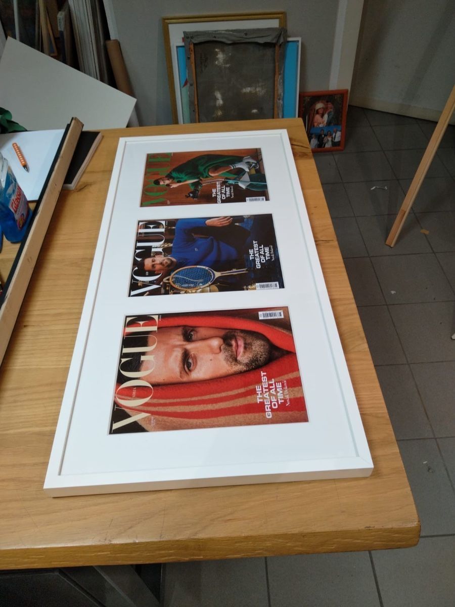 Cornici: Novak Djokovic Vogue Adria – Nuovo e nell'imballaggio originale da Castione venduto da DWNL 1