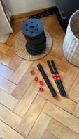 Adjustable 2 Dumbbell Set 10kg weights used condition